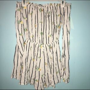 Off the shoulder romper